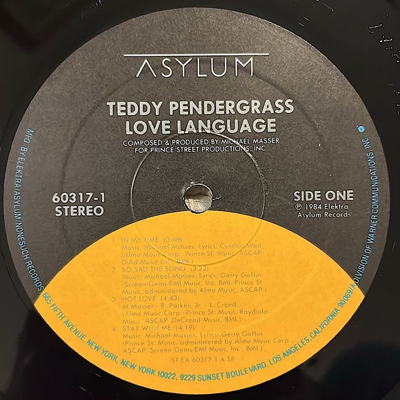 Teddy Pendergrass - “Love Language” Vinyl LP - Picture 4 of 5